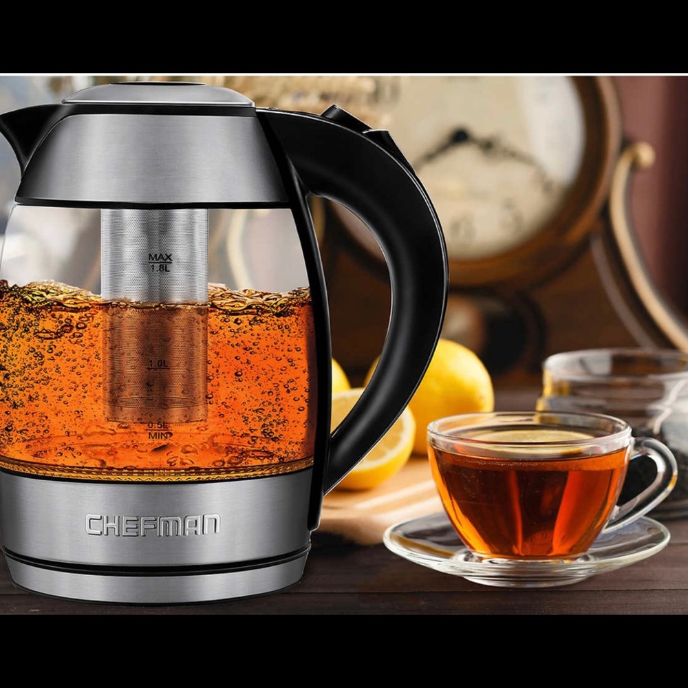 Chefman electric glass kettle